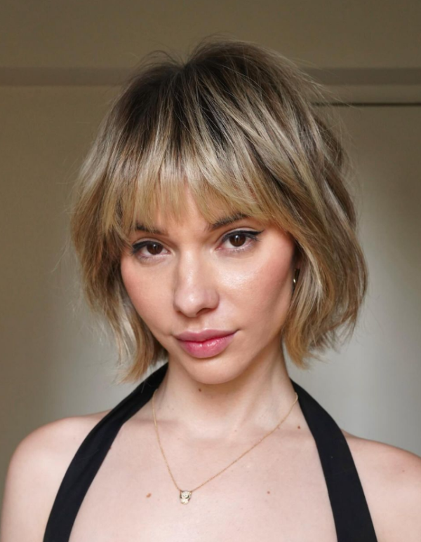 How to rock your short Hair with Bangs - withharmony &co