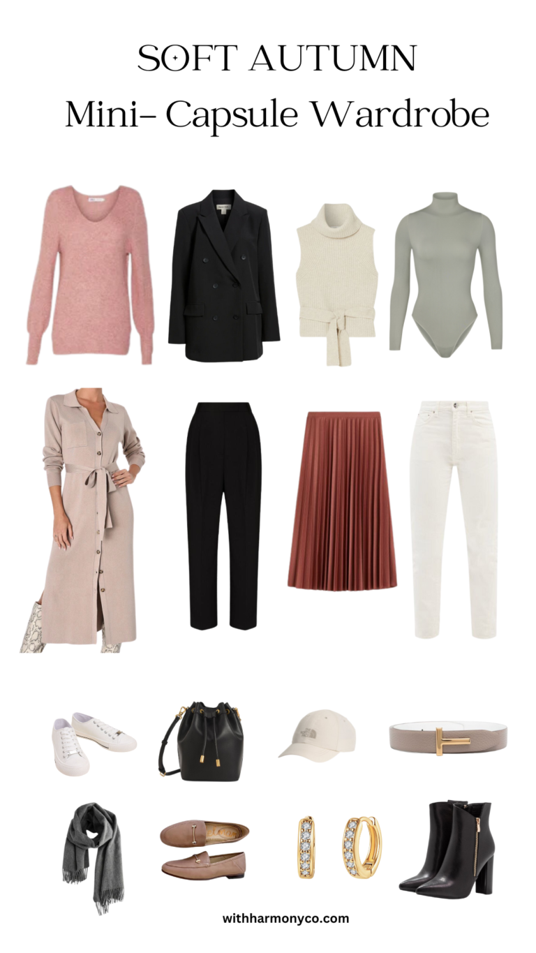 How to create a Soft Autumn Capsule Wardrobe