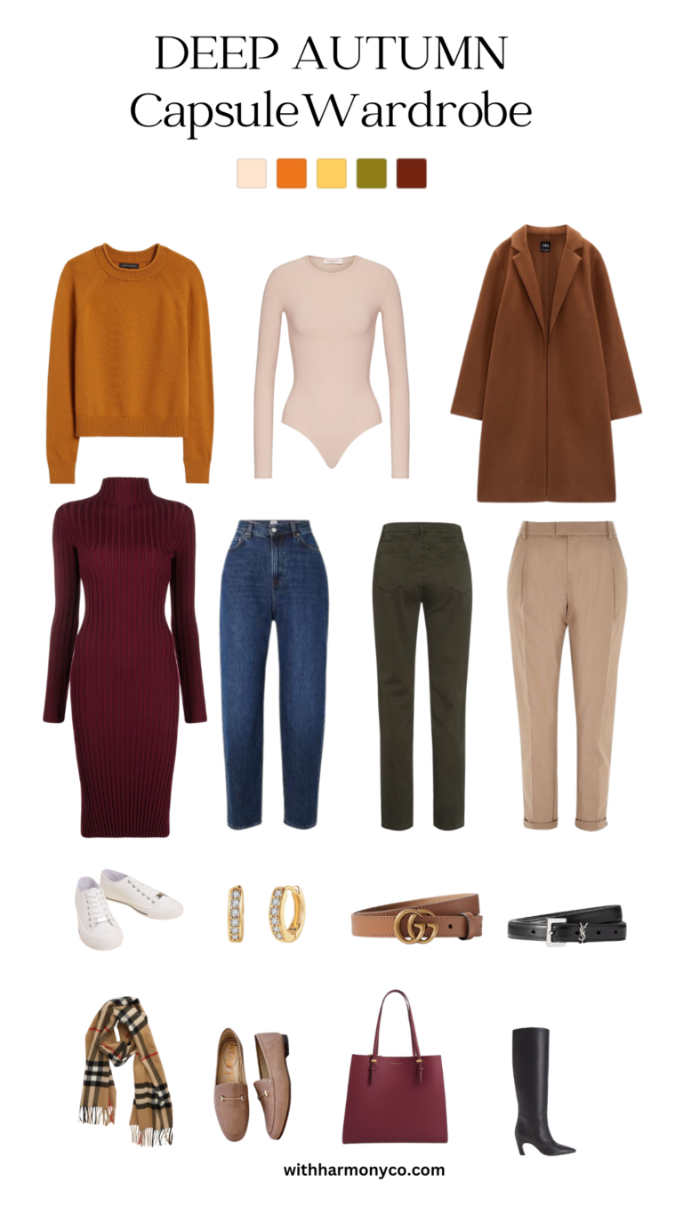How to create a Deep Autumn Capsule Wardrobe