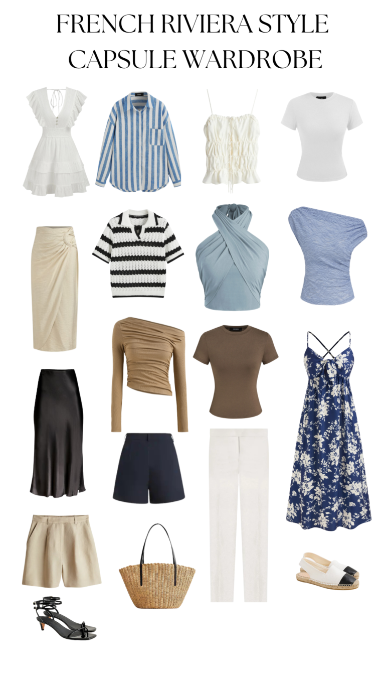 French Riviera Capsule Wardrobe