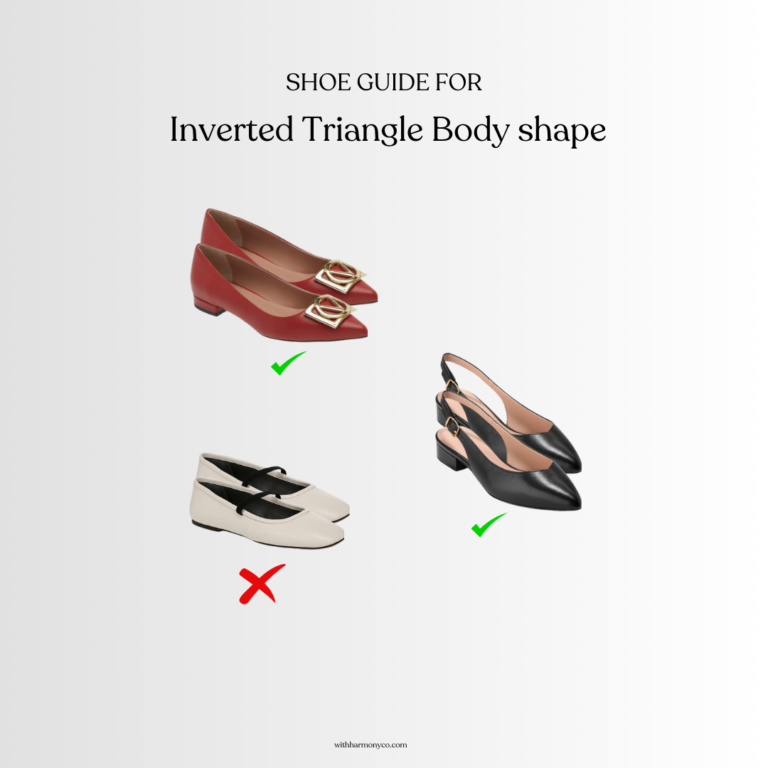 Best Shoe types for Inverted Triangle Body