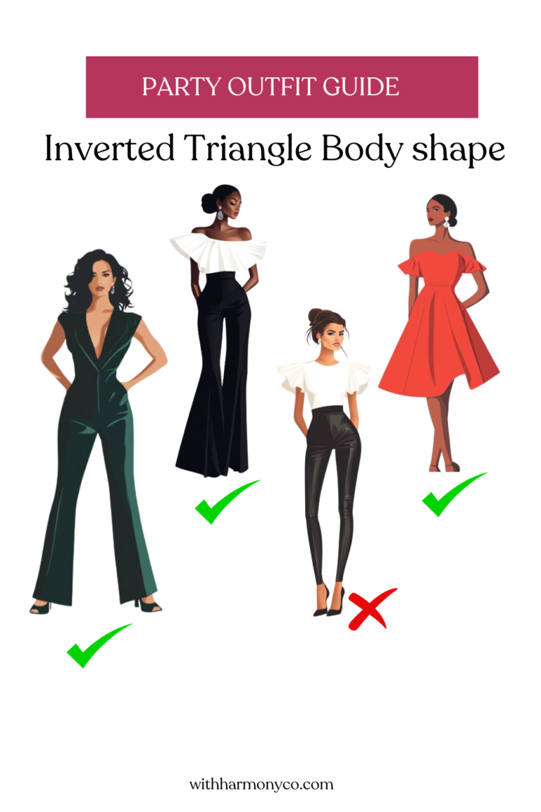 Inverted Triangle: Your Party Outfit Guide so you can Turn Heads