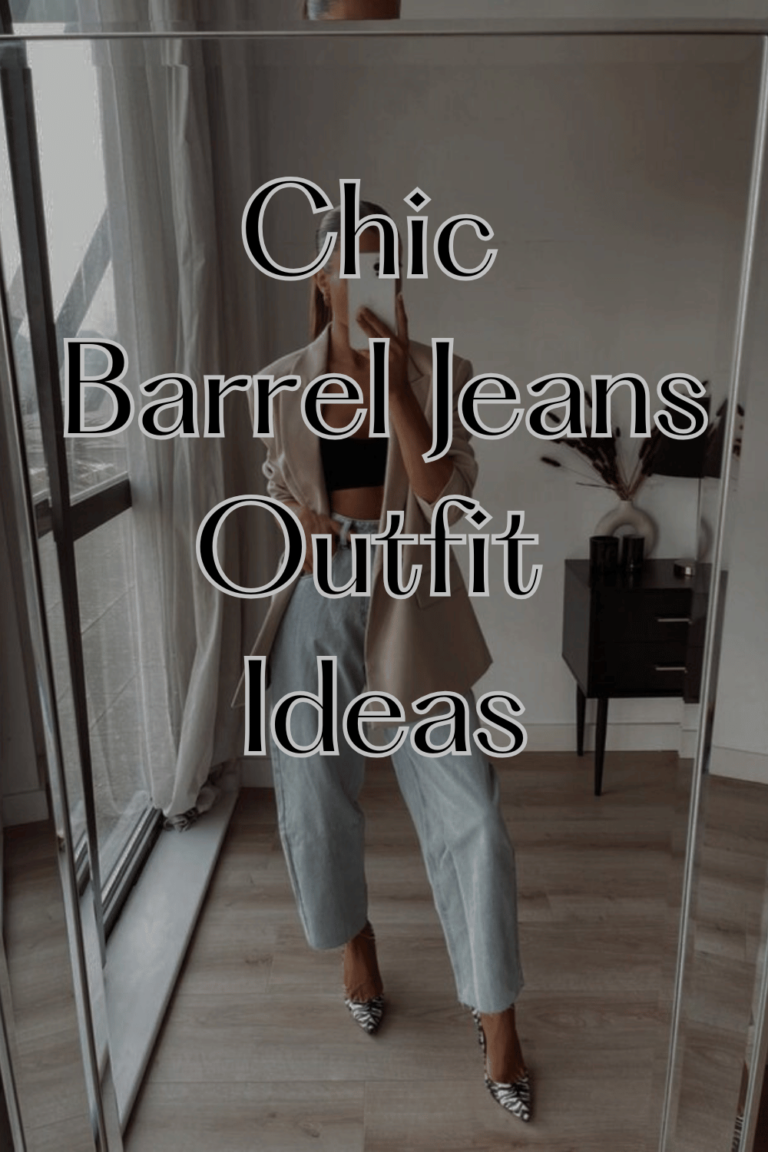 Chic Barrel Jeans Outfit Ideas for any Occasion