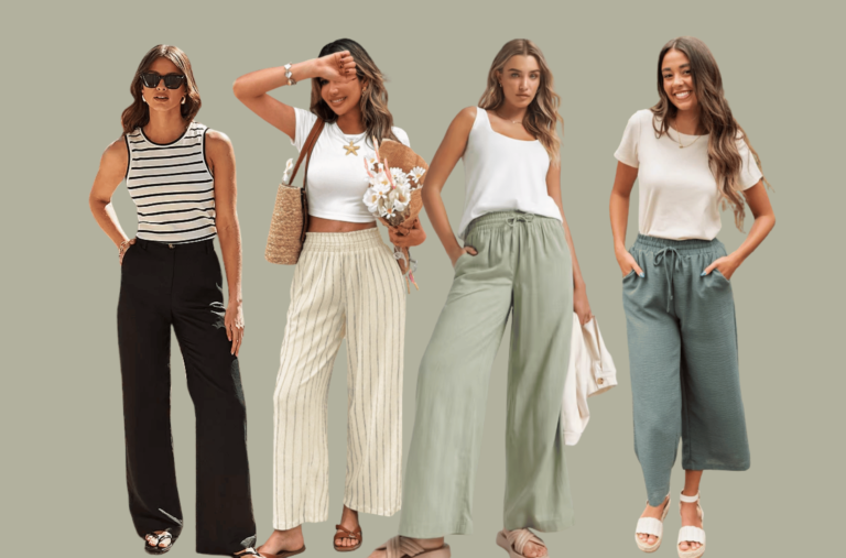 Summer 2025 Moms Capsule Wardrobe Staple - Linen Pants